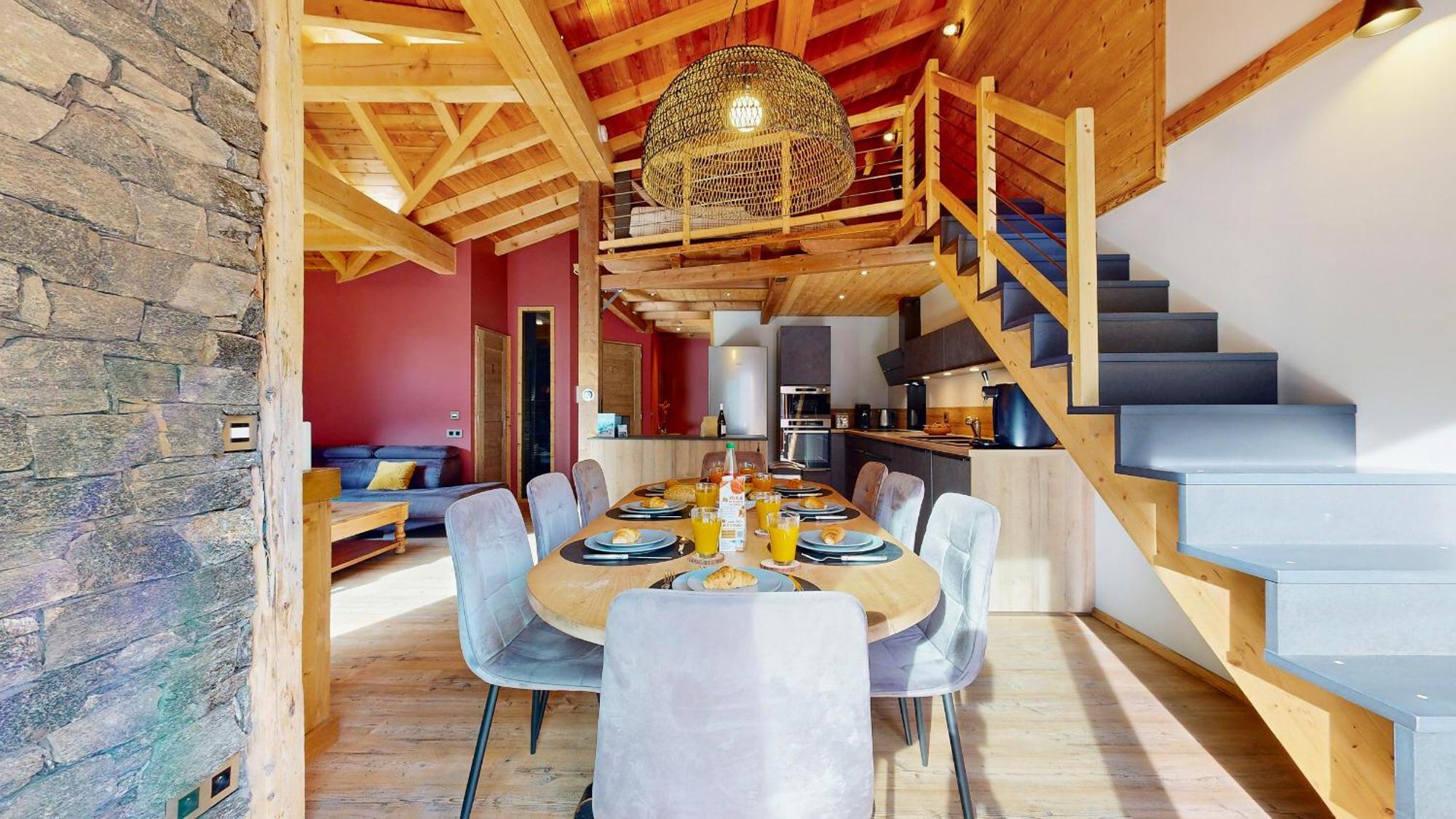 Chalet Grand Croix - Haut Standing - 8, 10 Pers Lanslebourg-Mont-Cenis Ngoại thất bức ảnh